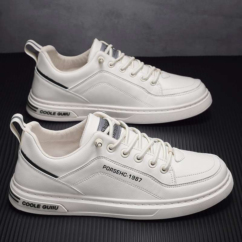 

Xiaobai мужская обувь 2025 новая летняя дышащая универсальная трендовая повседневная обувь спортивная платформа студенческая увеличивающая рост обувь на доске 44