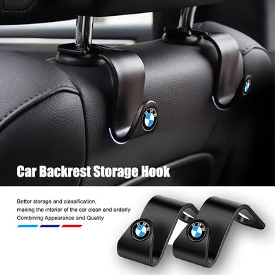 2 Stück Auto-Rückenlehnen-Aufbewahrungshakenhalter Zubehör Für G30 G32 G01 G02 G05 G06 G07 G26 G23 G22 F40 i3 i4 G07 G06 G05 E46 E93