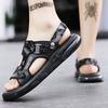 Fashion CYYTL Mens Slippers Casual Shoes Beach Summer Sandals Outdoor Slides Leather Walking Comfort Fashion Lightweight Luxury Designer