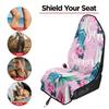 Car Seat Towel Cover - Front Seat Protection for Gym & Exercise, All-Season Universal Fit