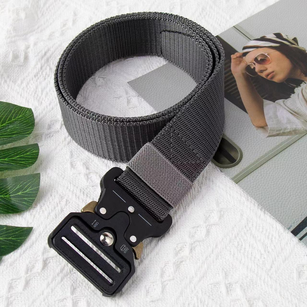 

Men s Outdoor Cobra Tactical Belt - Nylon with Insert Buckle 120cm