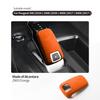 For Peugeot 508 2008 4008 5008 Gear Shift Knob Boot Cover Trim Stickers Made of Alcantara Car Premium Lnterior Tuning Accessory