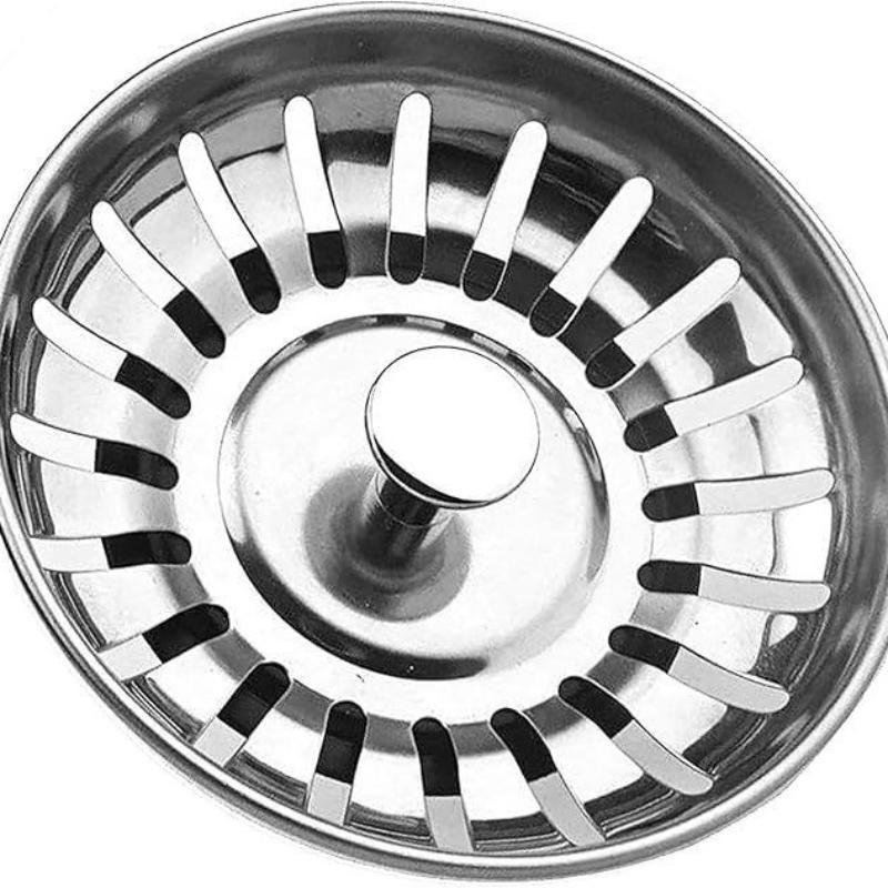 Filtro de Agujero de Fregadero de Cocina de 82 mm Atrapapelos para Bañera Tapón Colador de Desagüe de Alcantarilla de Baño Herramientas de Filtro de Desechos de Lavabo