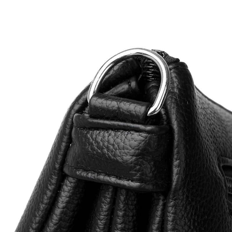 Women's Small Square Shoulder Bag Soft Leather Crossbody Bag Mother Bag