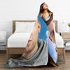 Super Soft Blanket Decorative Rapper Quevedo Music Throw Blanket  Flannel Bedspread For Bedroom Funny Sofa Bed Cover