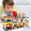 Creative Commercial Street View Building Mini Series Boys And Girls Birthday Gift Diy Assembly Small Particle Building Block