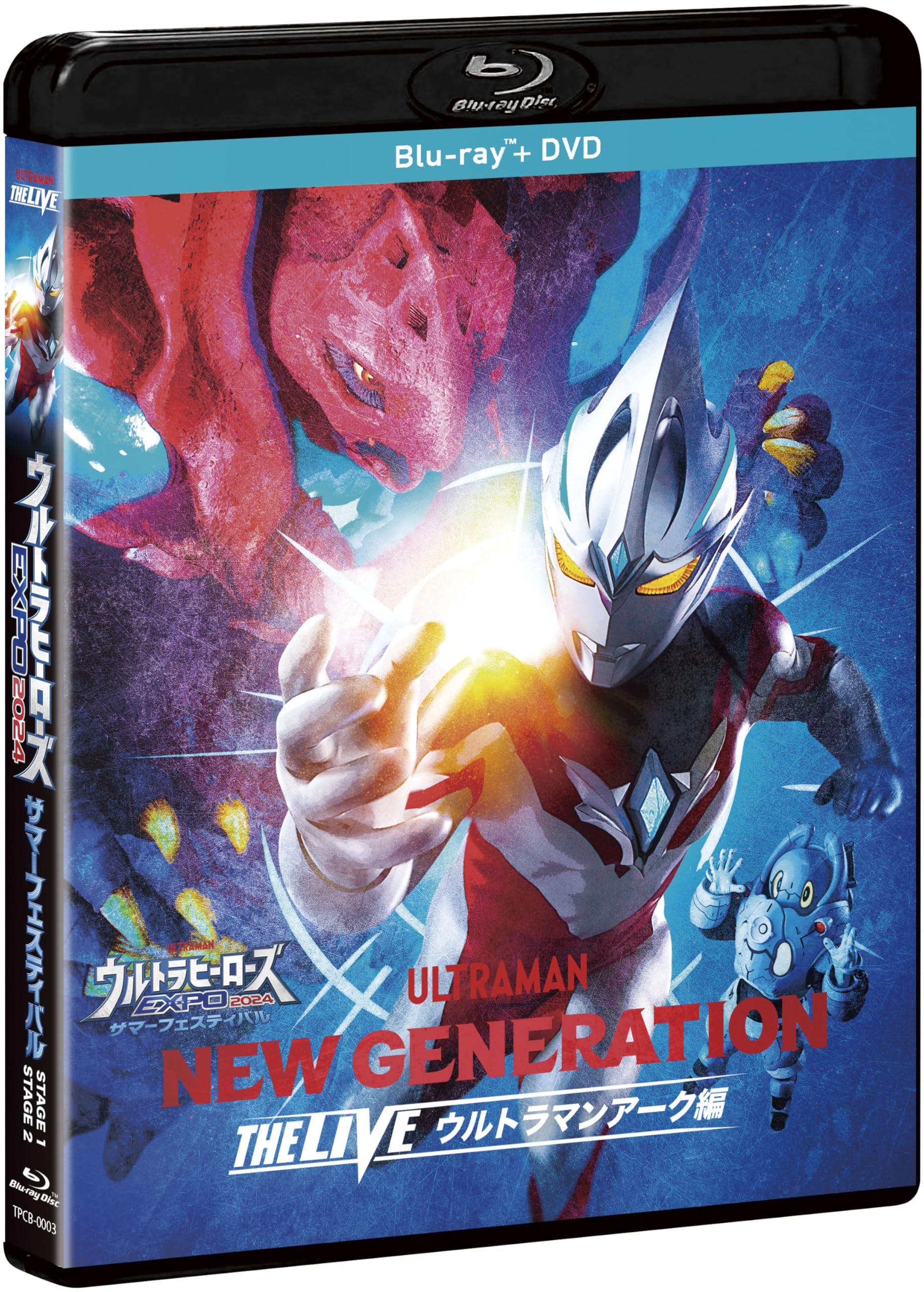 

Ultra Heroes EXPO2024 Summer Festival NEW GENERATION THE LIVE Ultraman Arc Edition [Blu-ray+DVD]