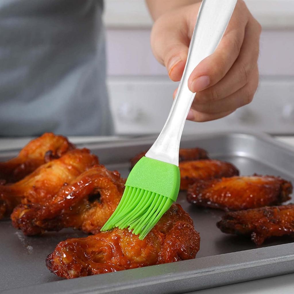 Silicone Pastry Brush 5 Pack Basting Brush Heat Resistant Kitchen Food Brushes for Cooking Basting BBQ Baking