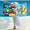 1pc The Wiggles1 Beach Towel, Comfortable and Thick, and Swimming/Bath/Picnic/Camping Towel, Suitable for Seaside Beaches