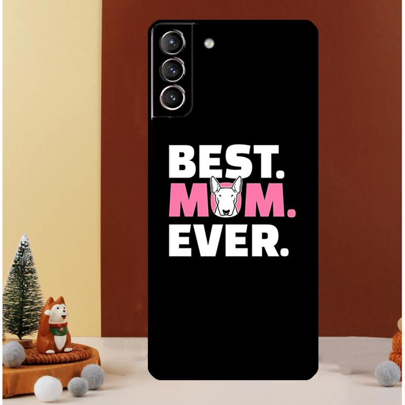 English Bull Terrier Dog Case For Samsung Galaxy S24 Ultra S23 S22 S21 S20 FE Note 20 S8 S9 S10 Note 10 Plus Cover