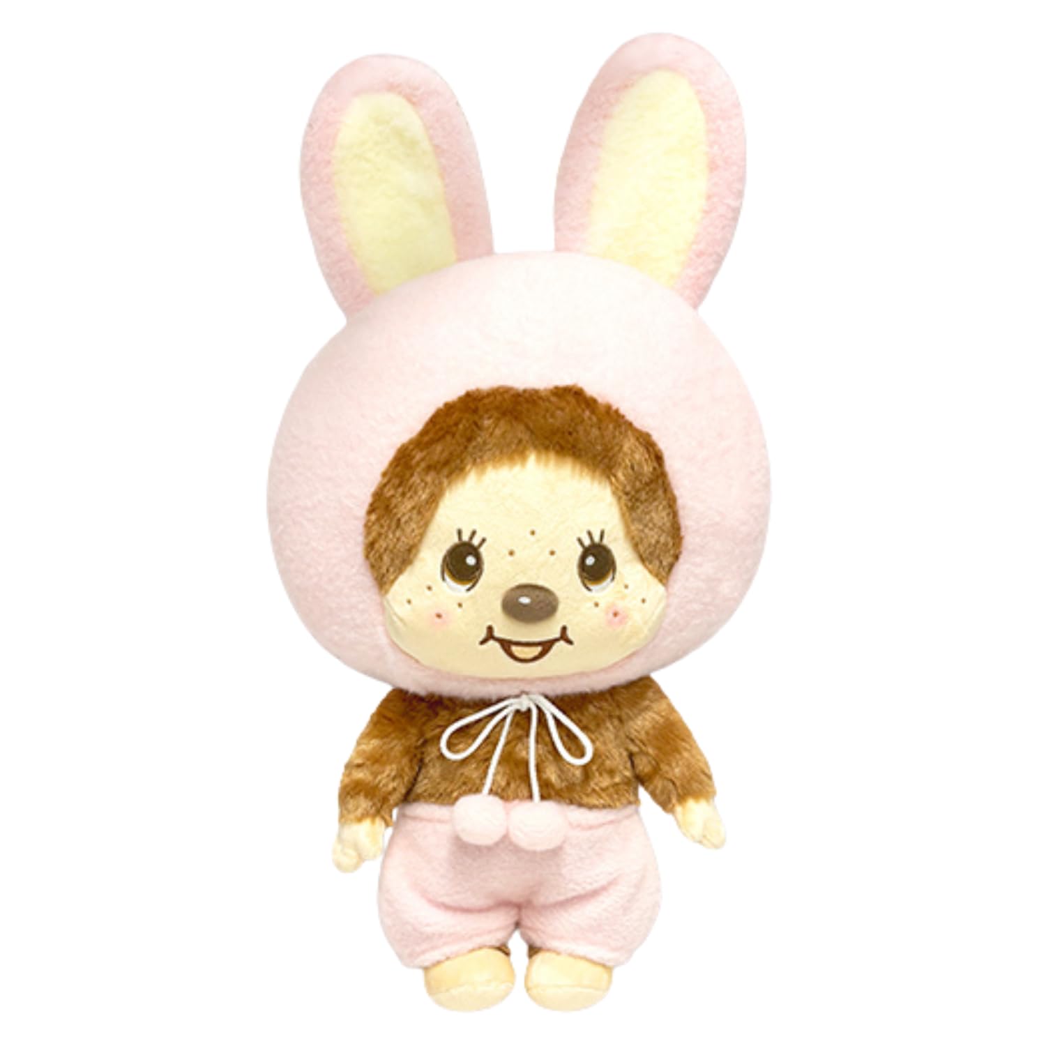 

Monchhichi Rabbit BIG Plush Toy types (2 available, approx. 38cm) (Pink) розовый