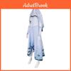 Tim Burtons Corpse Bride Emily Cosplay Costume For Halloween Stage Performance Girl Dress Set