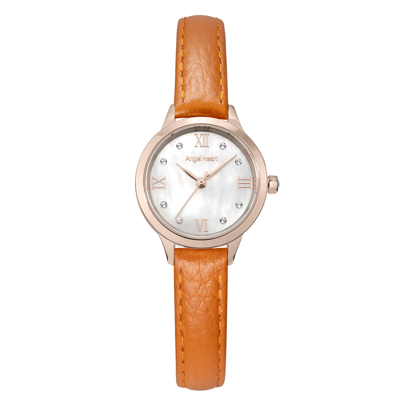 

AngelHeart Twinkle Time Солнечные часы 3 АТМ Водонепроницаемые Сапфир Белый Жемчуг, Батарея, Устойчивость, Стекло, Циферблат, TTN25P-BRC-N-AM, Женские [Оригинал]