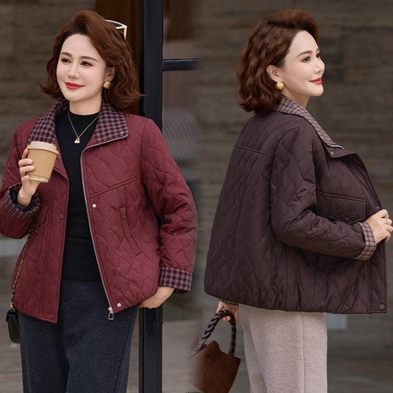 New Winter Cotton Clothes, Warm Tops, Wide Too Short, Women's Thickened Cotton-padded Jackets