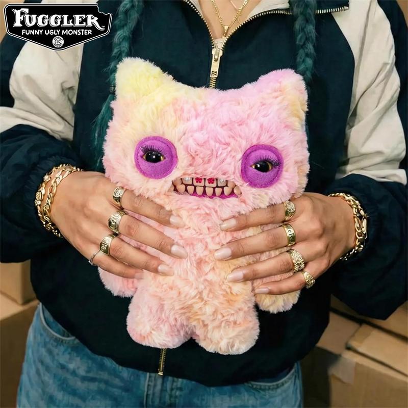 22 см Смешные Уродливые Зубы Монстр Плюшевые Игрушки Fugglers Злодеи Широкоглазый Монстр Раздраженный Пришелец Мягкие Плюшевые Куклы