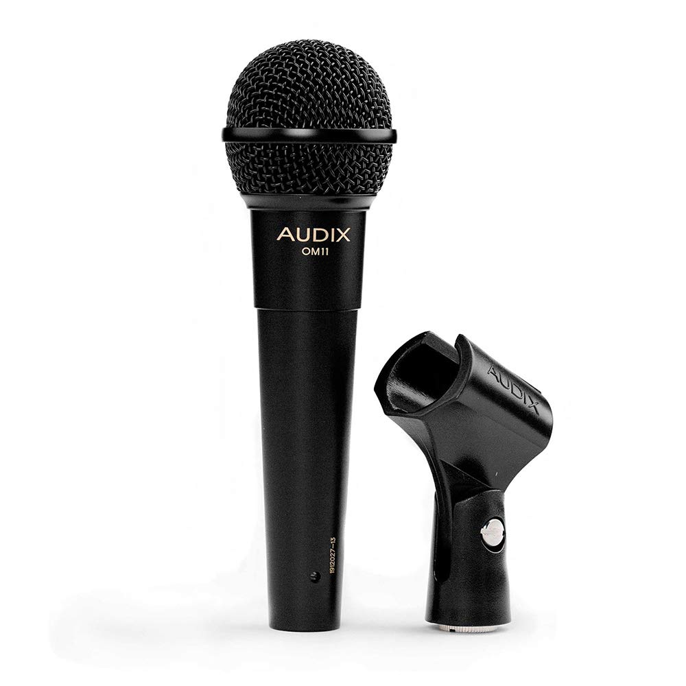 AUDIX OM11 Gesang Live-Gesang Studioaufnahme Handmikrofon Dynamisch Superniere Schwarz