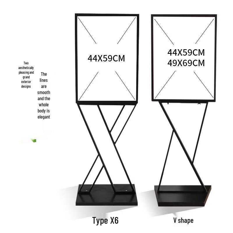 60x80cm Outdoor Poster Display Stand