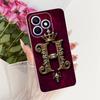 For Honor X8d Case Cute Crown Letters Cover 6.77'' Soft Silicone Slim Phone Case For Honor X8d X 8d HonorX8d 4G Back Cover Coque