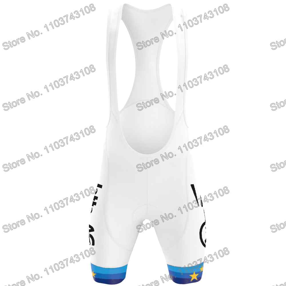 Belgium Team  European Champion Cycling Jersey Men's Set Summer Cycling Clothing Road Bike Shirt Suit MTB Bicycle Bib Shorts