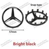 52/57mm ABS Auto Lenkrad Emblem mit Stiften Abdeckung für Mercedes Benz AMG A63 W166 W212 W213 W246 W176 W177 W205 C180 C63 W167 QL0