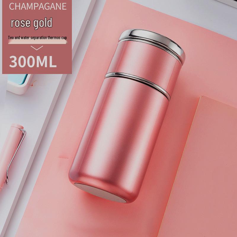 Portable Creative Stainless Steel Tea Infuser - Insulated High-End Cup
