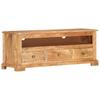 Day and Night - Day and Night TV Cabinet Solid Brown Acacia Wood 110x30x40 Cm