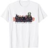 Original MINISO Naruto Shippuden Retro Akatsuki Group Front And Back Anime T-Shirt