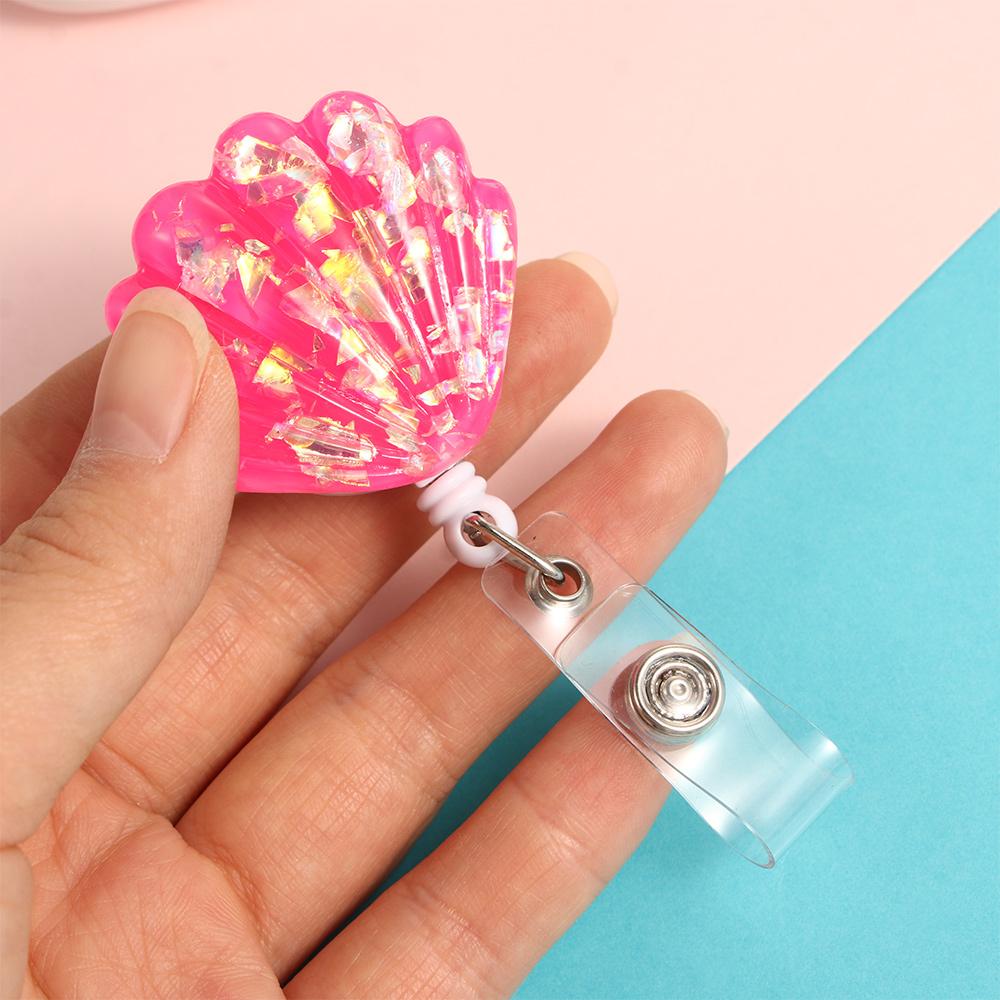 Business Card Name Tag Holder ID Card Retractable Badge Nurse Doctor ID Badge Holder School Supply