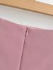 Retro American Slim Fit High-Waisted Midi Pencil Skirt with Back Slit - Women's Autumn Collection