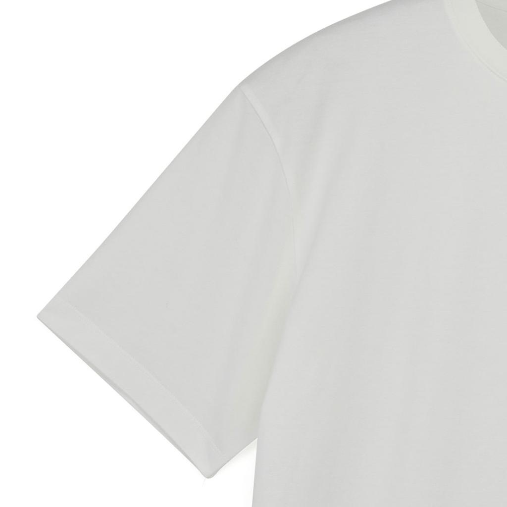 Y-3 Short-Sleeve Tee Core White Unisex Tops JD9829