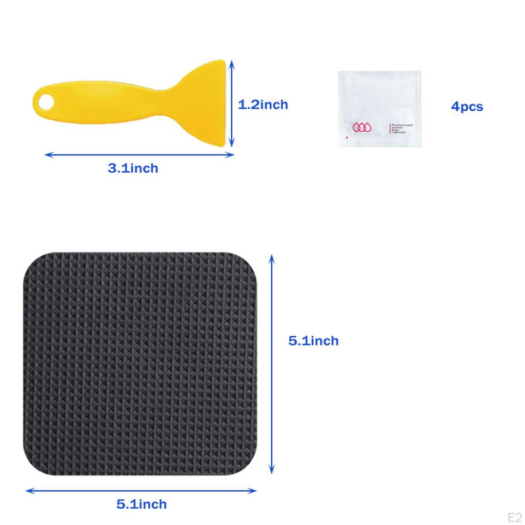 Trampoline Repair Kits Rectangular On Patches Sturdy Parts Portable Accessories Camping