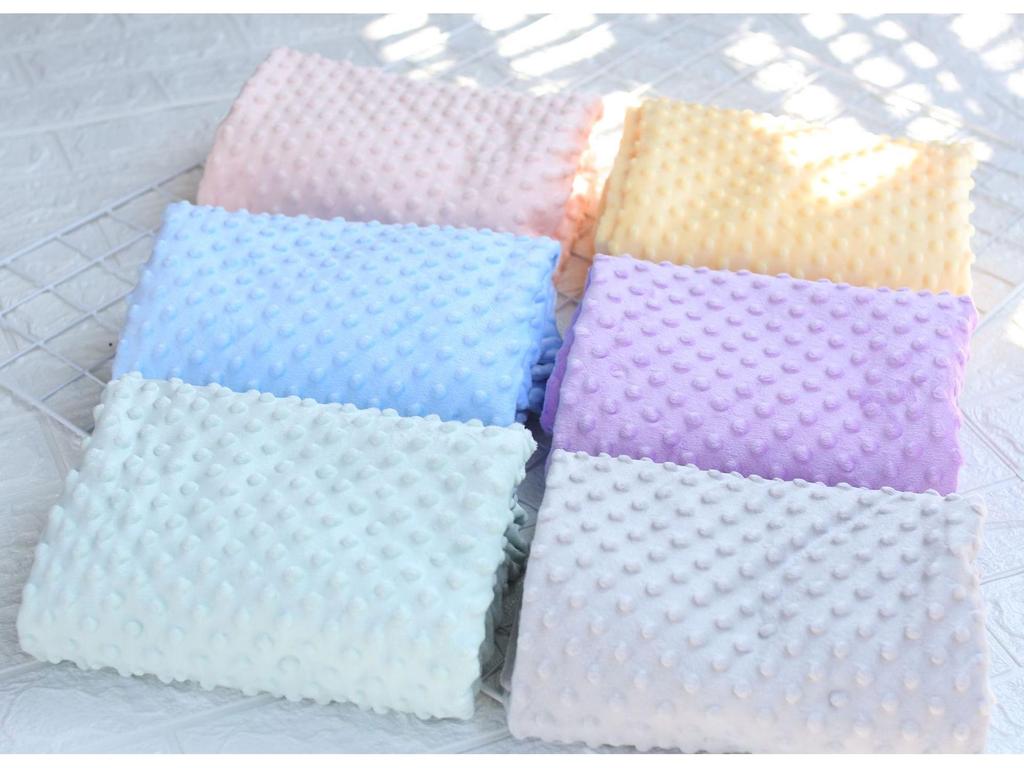 Dou Dou Class A Baby Crib Blanket – Soft Coral Fleece Quilt for Spring & Autumn