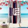 New York Giants Print Beach Towel, Large Soft Quick Dry Towel for Beach Camping Swimming