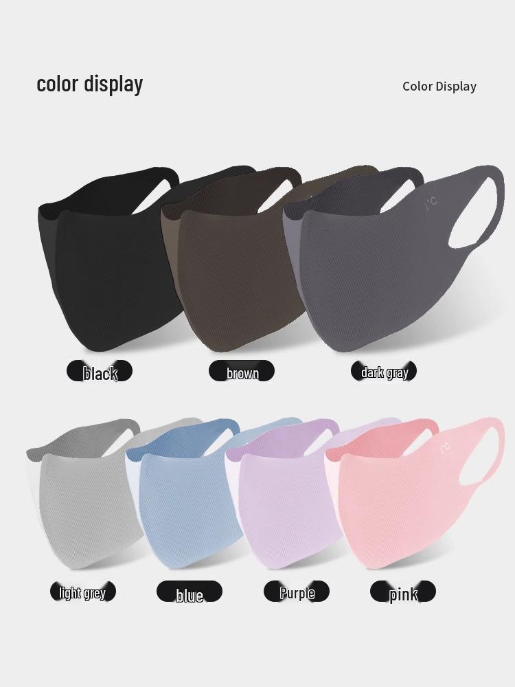 

2024 Women s Anti-UV Sunscreen Mask with Eye Protection, Collagen-Infused, Breathable Ice Silk for Summer 3D Contour [Dusk Purple]