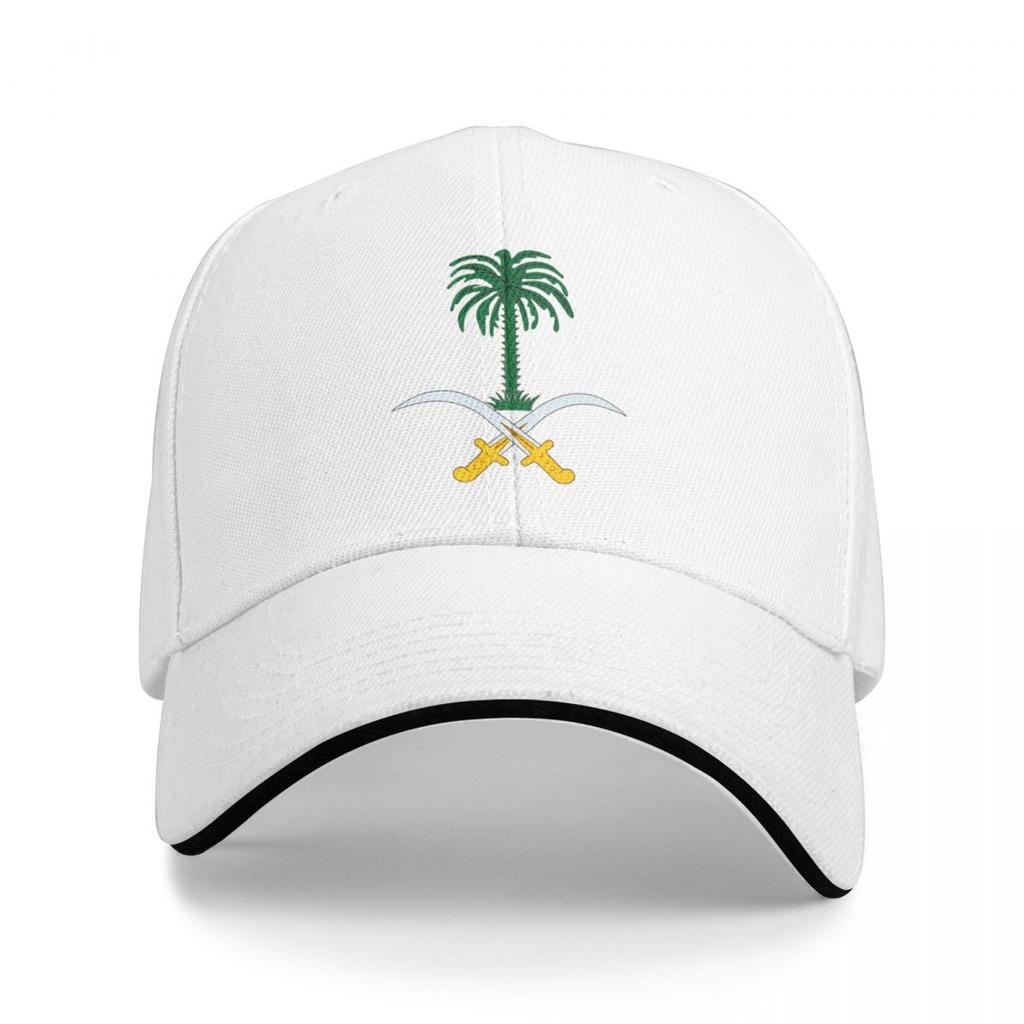 Coat Of Arms Of Saudi Arabia Baseball Caps Snapback Baseball Hats Breathable Casual Casquette Outdoor Unisex