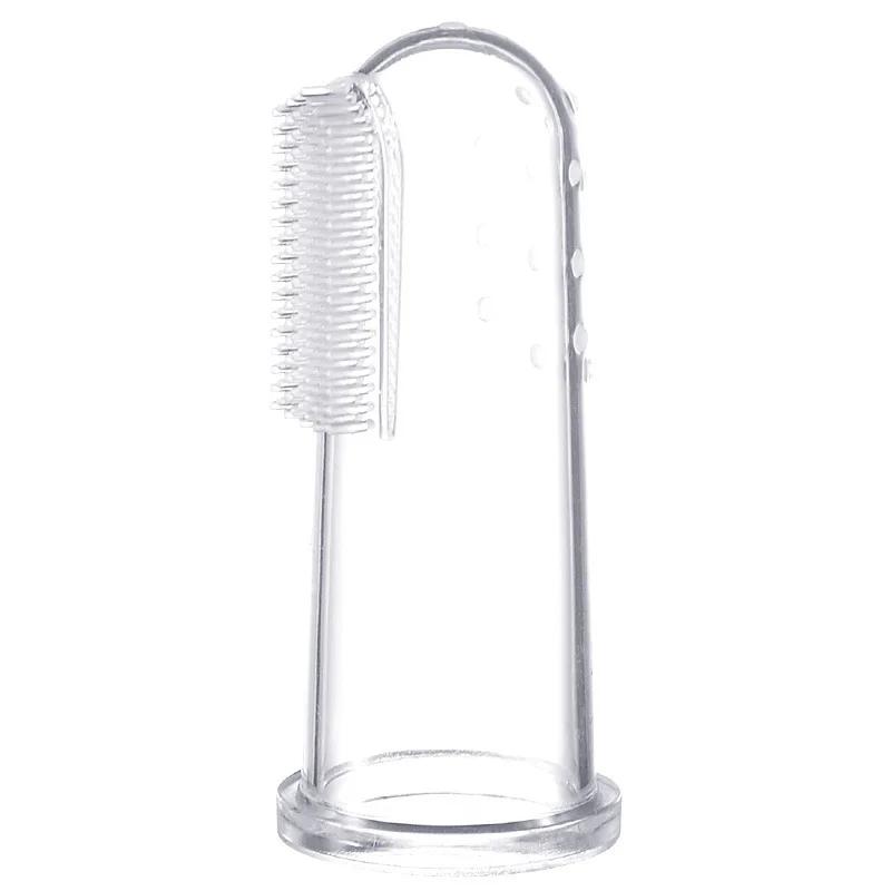 Ultra Soft Silicone Finger Toothbrush for Dog Cats Remove Plaque Tartar Puppy Kitten Teeth Cleaning Dental Care Oral Hygiene Pet