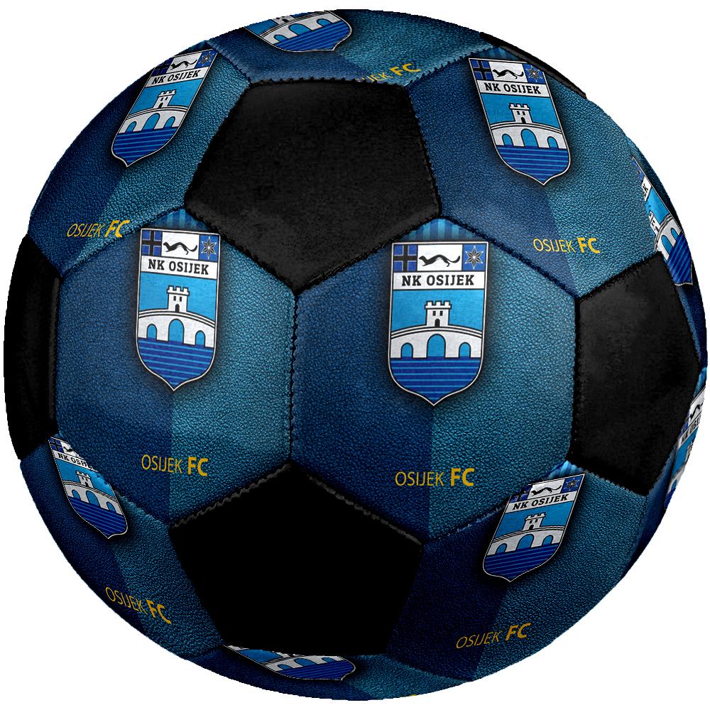 SIZE 5 NK Osijek Soccer Ball Colorful All Ages Machine Stitched PVC Competition Ready Durable High-Bounce