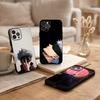 J-Jujutsu K-Kaisen S-Satoru Gojo Phone Case For iPhone17,16,15,14,13,12,Plus,Pro Max, 5G Others Soft Black Cover