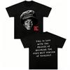 Maglietta Vintage con Ritratto di Michael Jackson Fall In Love With The Process Cotone Grafica Unisex Unisex Estate Streetwear