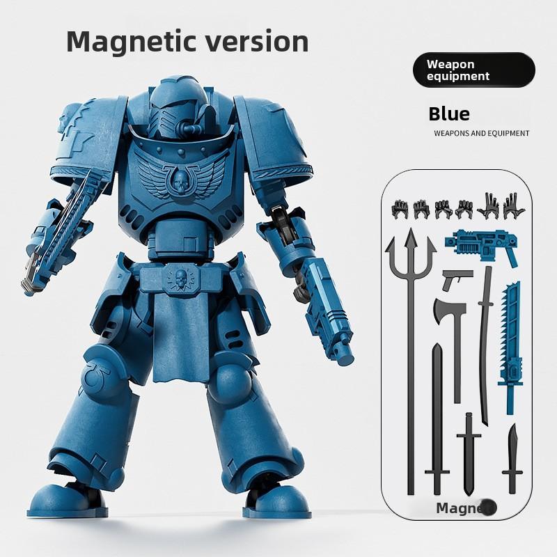 Tung Mechanical Armor Tung Tung Sahur Kids Action Figures With Joints Magnetic