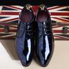 Fashion Newly Men's Patent Leather Oxford Shoes Shoes Zapatos De Hombre Men Formal Shoes Pointed Toe Business Wedding Cvb567