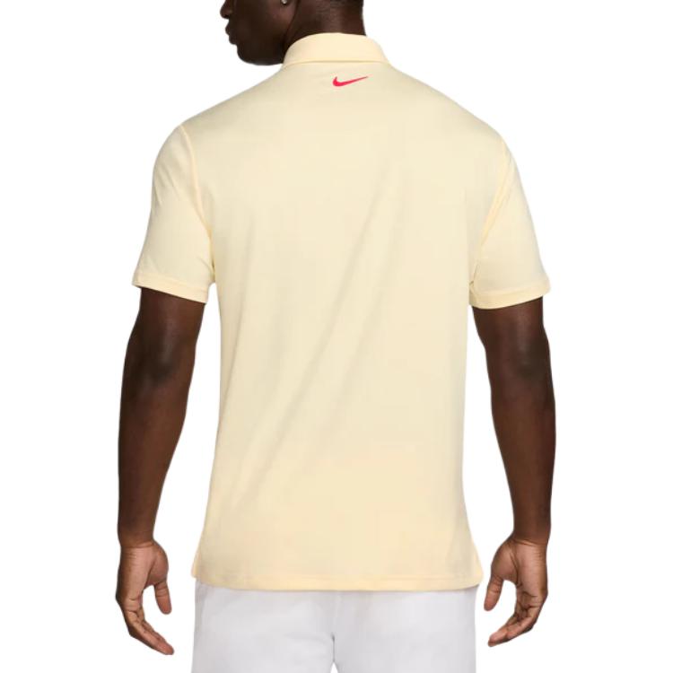 Nike Dri-Fit Solid Golf Logo Polo Shirt Men tops FZ7481-114