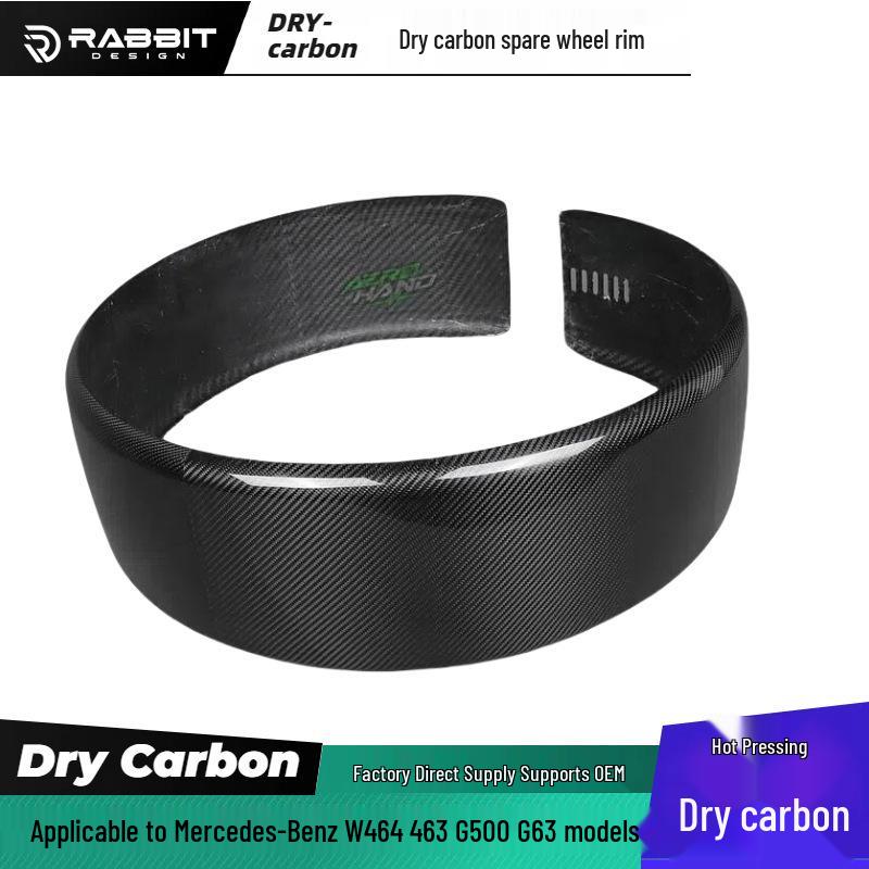 Mercedes G50/G63 W463/W464 Carbon Fiber Spare Tire Cover & Body Kit with Spoiler & Hood