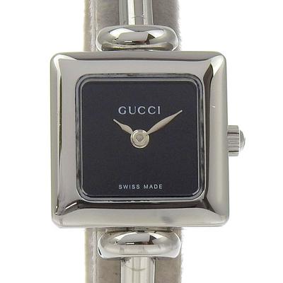 Orologio a bracciale Orologi 1900L quadrante nero Acciaio inossidabile Quarzo Analogico display Donna Usato