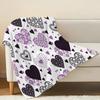 Heart Flannel Blanket High-Density Plush Soft, Warm & Breathable, Skin-Friendly Multi-Use for Couch Bedroom, Ideal Valentine’s Gift