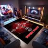 1PC Custom Name Elegant Gothic Cross Theme Floor Mat Ideal for Living Room, Game Rooms, Office, Bedroom,Floor Mat Playful Design