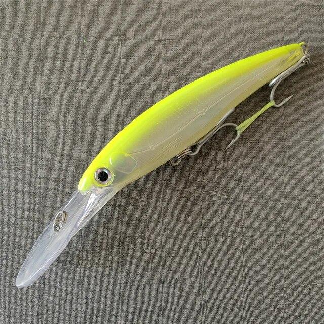 Trolling Minnow Fishing Lures 12 14 16 18cm 32g 49g 73g 92g Floating Sinking Wobblers Hard Bait for Pike Saltwater Fishing Lure