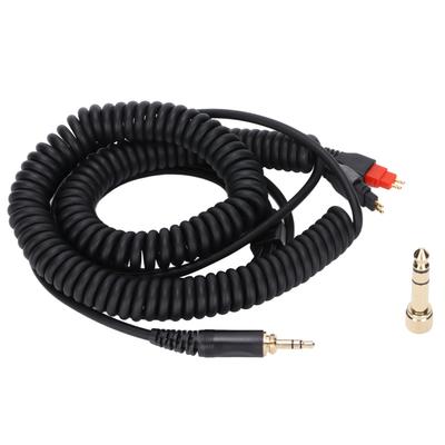 Câble d'extension de remplacement pour casque à fil spiralé adapté pour HD660s HD650 HD600 HD580