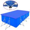 Vidaxl Plandeki Na Basen, 2 Szt., Pe, Prostokątne, 90 G/M², 394X207 Cm