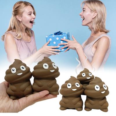 Cartone animato Merda Pizzico Giocattolo Rimbalzo lento TPR Sollievo dallo stress Escrementi Cacca Squish Sensoriale Agitarsi Giocattolo da spremere Bambini Adulti Regalo di compleanno